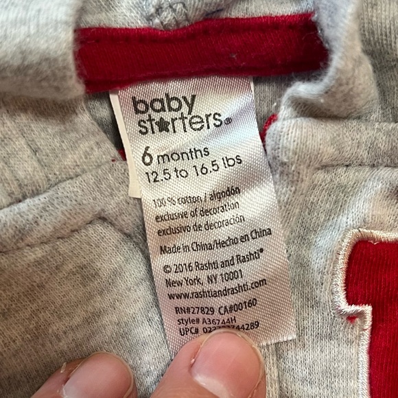 Sock Monkey 3 piece set, size 6 months - Picture 3 of 7